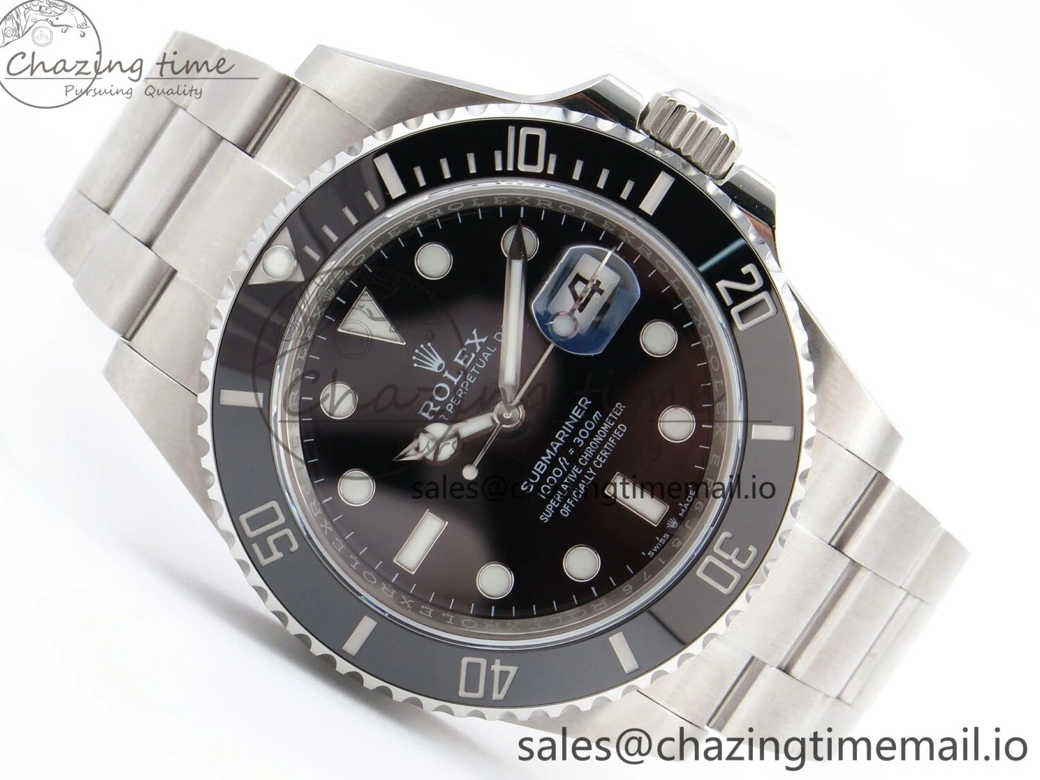 MiroTime 0125 OdorResistant Submariner 41mm 126610 LN Black Ceramic EWEF 1:1 Best Edition on Bracelet SH 1038